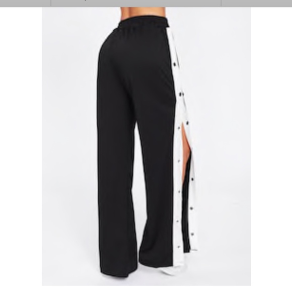 Only 1 Left!! Side Button Tear Away Track Pant - Picture 6 of 6